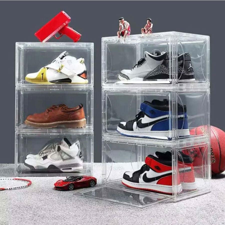 Organizador de zapatos transparente