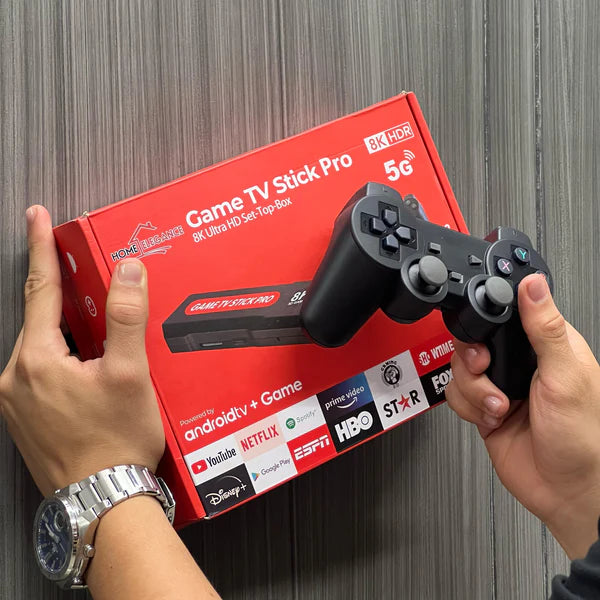 GAME TV STICK Q9 + XUPER TV ORIGINAL