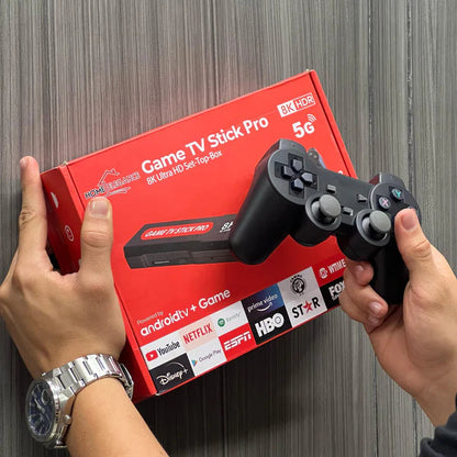 GAME TV STICK Q9 + XUPER TV ORIGINAL