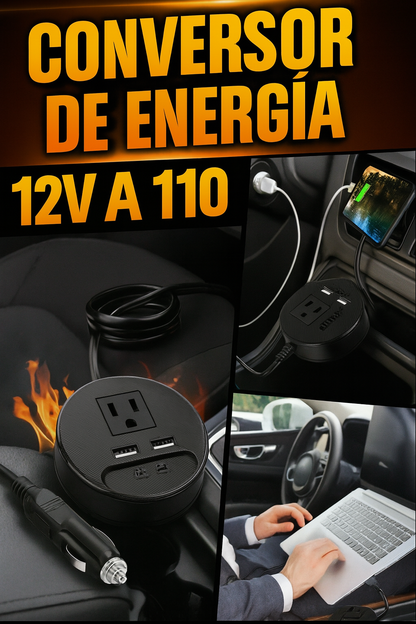 Conversor De energia Para Carro 150w