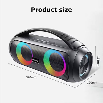 Altavoz Bluetooth Portátil 40W con Luces RGB