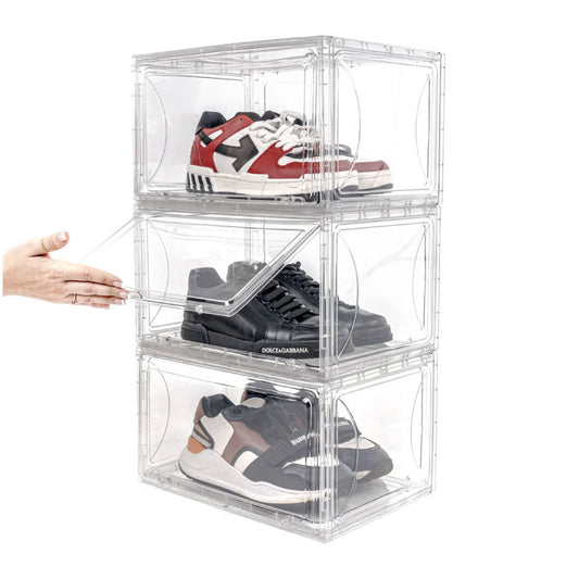 Organizador de zapatos transparente