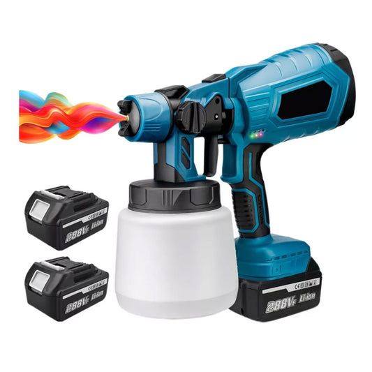 21V LI-ION Pistola Pulverizadora Pintura Recargable Inalambrica