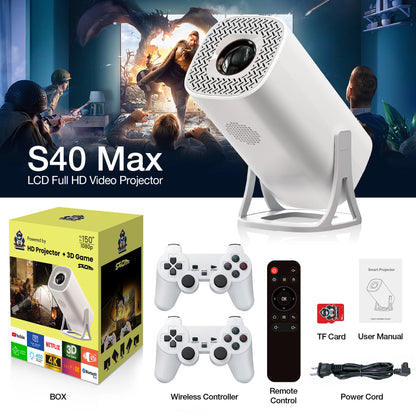 PROYECTOR S40 MAX + GAMES + XUPER TV ORIGINAL