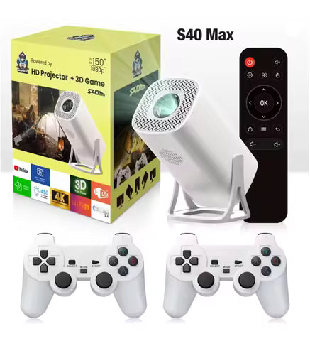PROYECTOR S40 MAX + GAMES + XUPER TV ORIGINAL