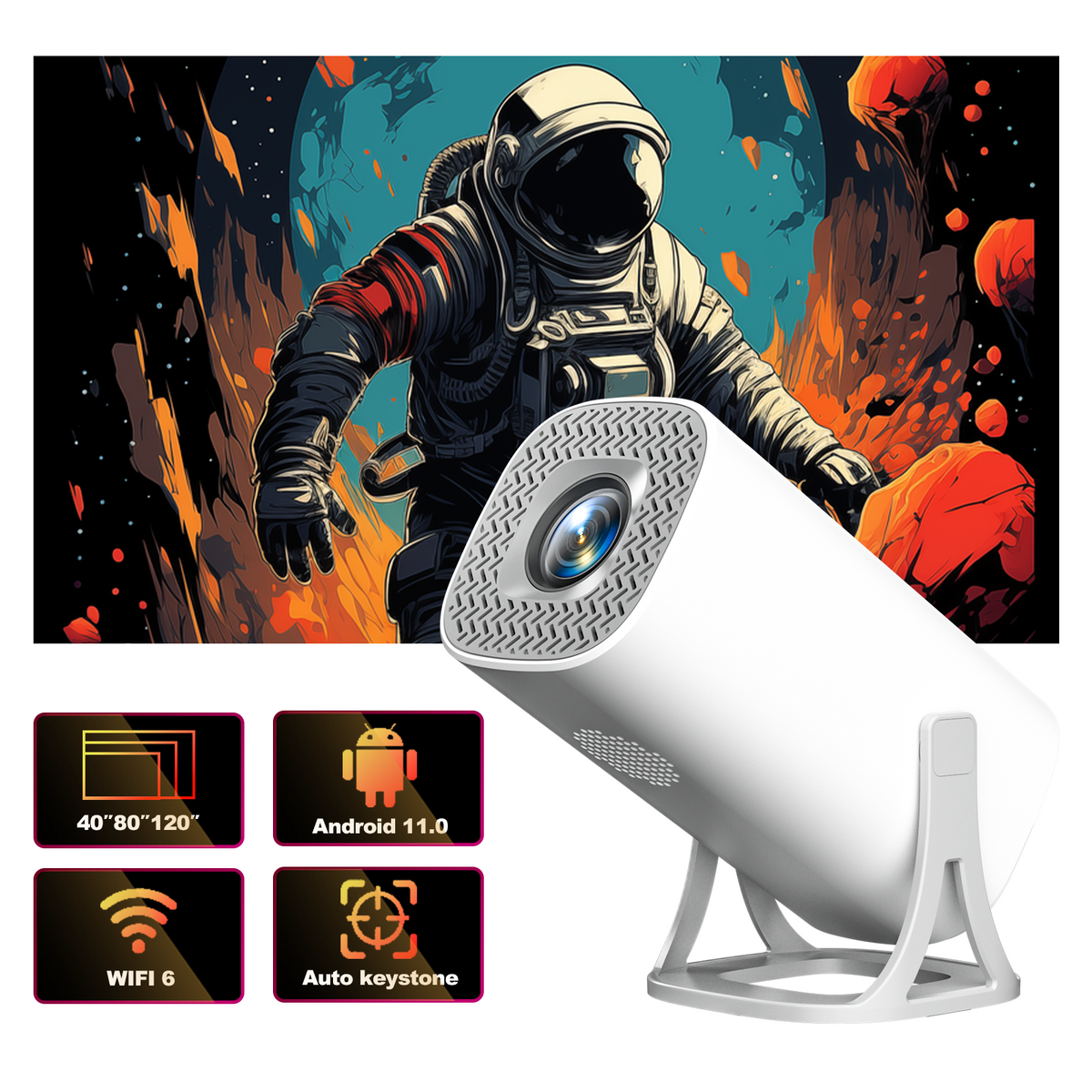 PROYECTOR S40 MAX + GAMES + XUPER TV ORIGINAL