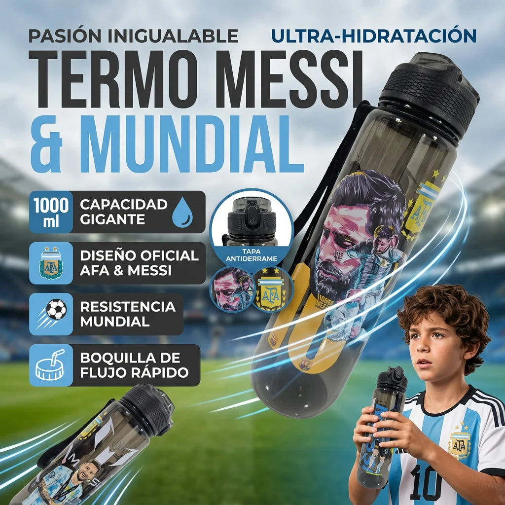 TERMO EN TRITAN MESSI