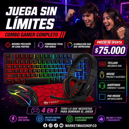 COMBO GAMER TWOLF